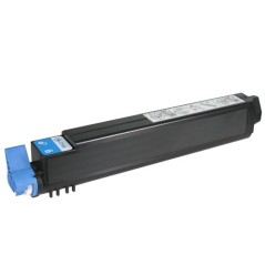 ✅ OKI Executive ES3640 A3/Pro Cartouche de toner générique cyan - Remplace 43837107 couleur cyan en stock