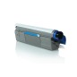 Toner compatible OKI C712 cyan - Remplace 46507615 Toner compatible OKI C712 cyan - Remplace 46507615