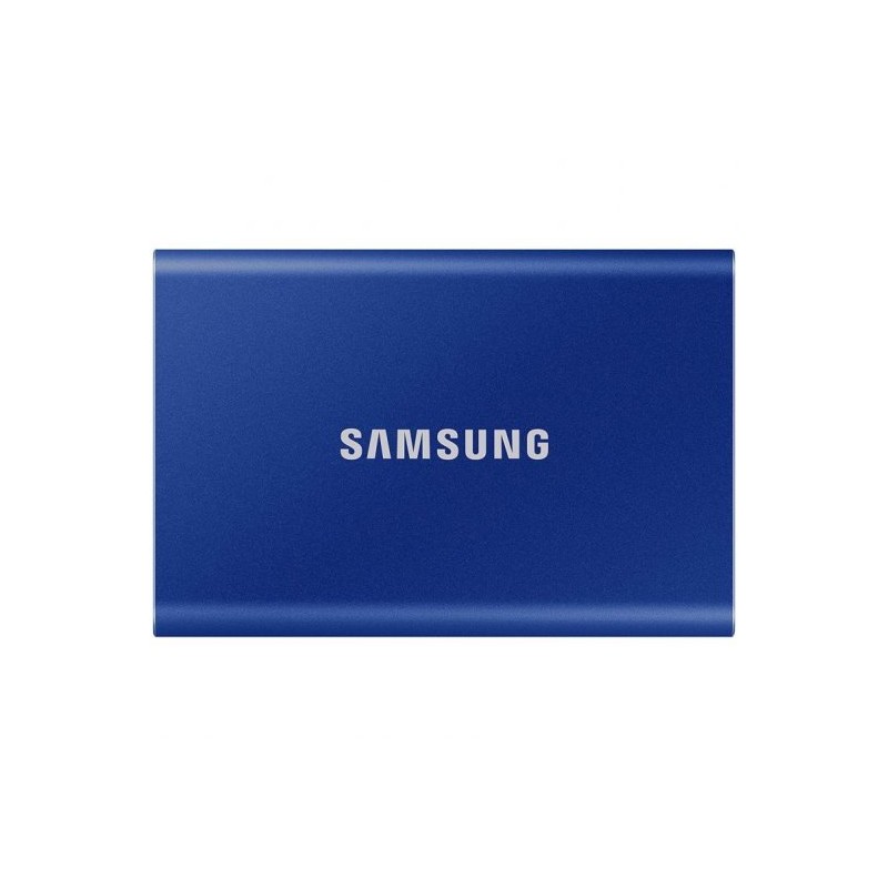 Disque dur externe Samsung T7 SSD 2 To PCIe NVMe USB 3.2 - Couleur bleue