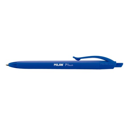 stylo bille bleu Milan retractable