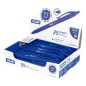 Stylo bille bleu Milan P1 Touch lot de 25 Stylo bille bleu Milan P1 Touch lot de 25