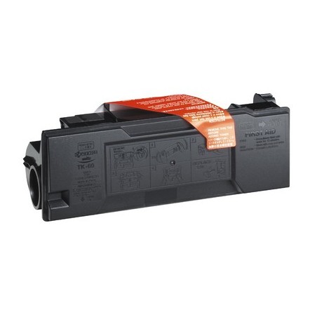 ✅ Toner compatible Kyocera TK60 noir - Remplace 37027060 couleur Noir en stock