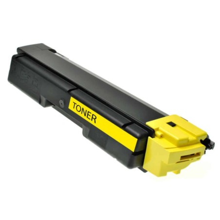 ✅ Toner compatible KYOCERA TK580Y jaune couleur jaune en stock