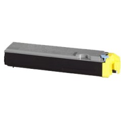 ✅ Toner compatible Kyocera TK520 jaune - Remplace 1T02HJAEU0/TK520Y couleur jaune en stock