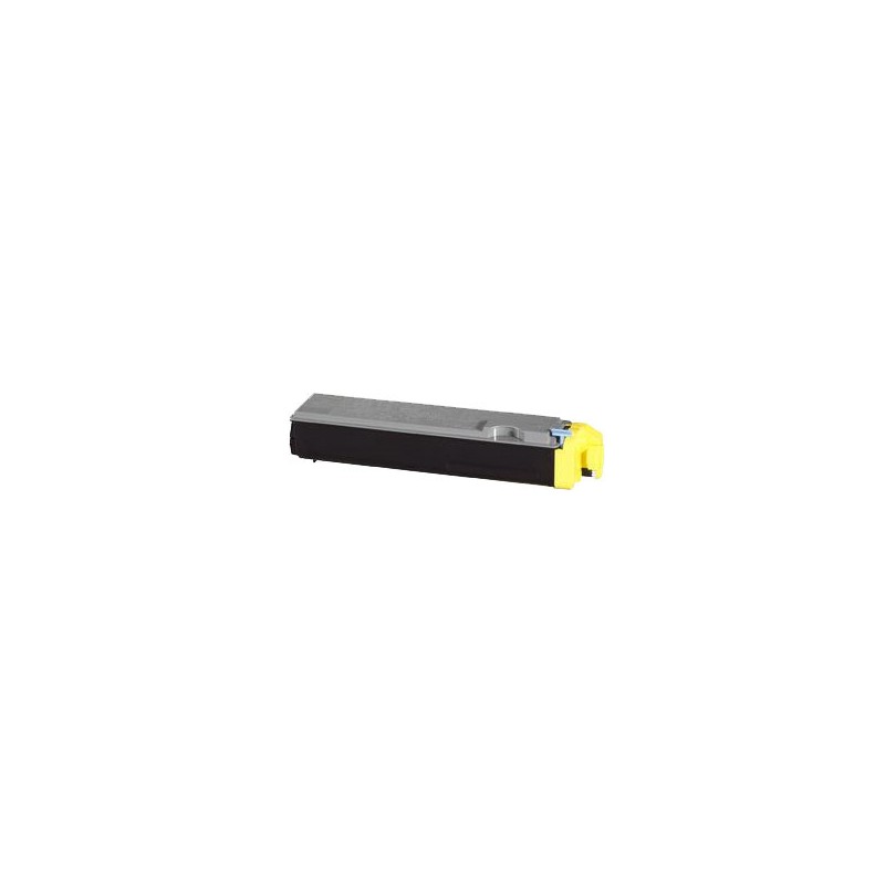 Toner compatible Kyocera TK520 jaune - Remplace 1T02HJAEU0/TK520Y