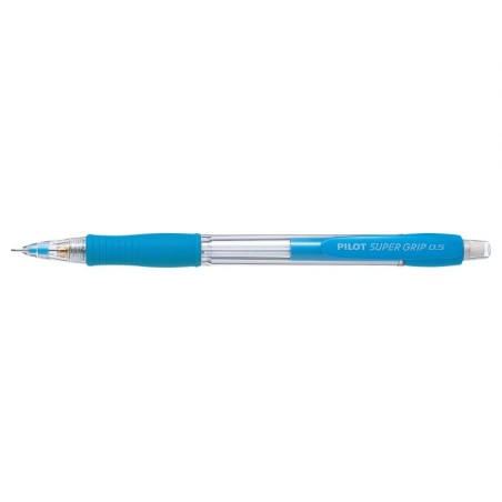 portemine transparent turquoise grip Pilot