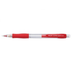 portemine transparent grip rouge Pilot