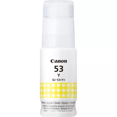✅ Canon cartouche encre GI-53Y jaune (4690C001) couleur jaune en stock