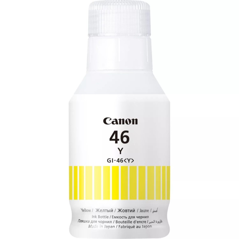 Canon Bouteille encre GI46Y jaune (4429C001) Canon Bouteille encre GI46Y jaune (4429C001)