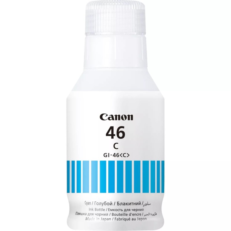 Canon Bouteille encre GI46C Cyan (4427C001) Canon Bouteille encre GI46C Cyan (4427C001)