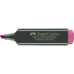 surligneur rose Faber-Castell rectangulaire