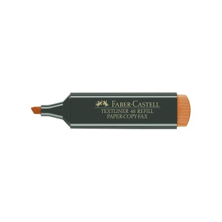 surligneur vert capuchon orange Faber-Castell