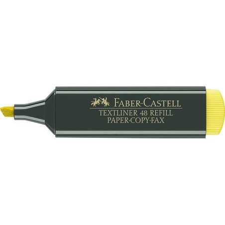surligneur jaune Faber-Castell Textliner 48