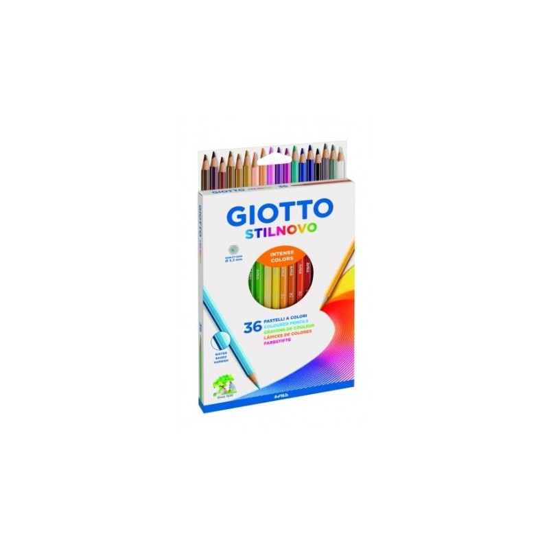 Giotto Stilnovo Coffret 36 Crayons Couleur