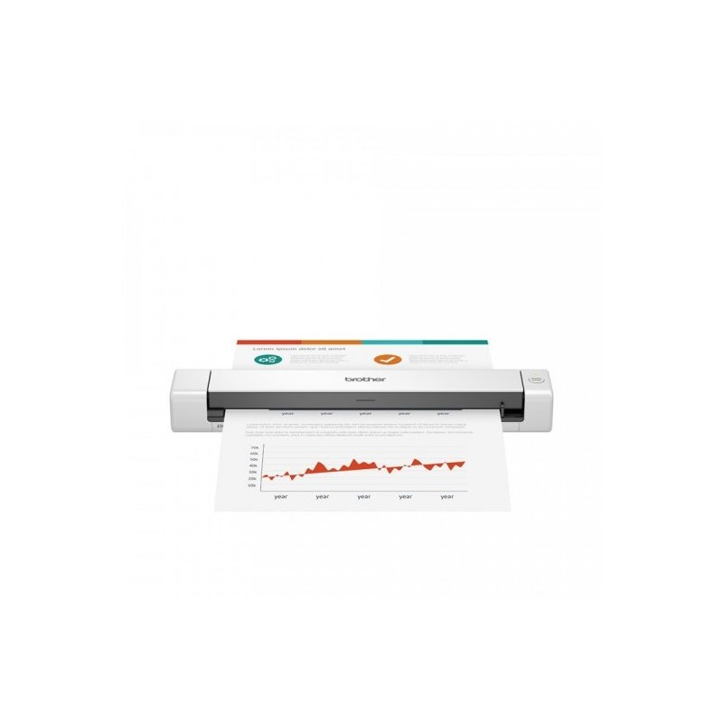 Scanner portable Brother DS-640 - Jusqu'à 15 ppm