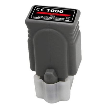 ✅ Canon PFI1000 Cartouche d'encre pigmentée générique rouge - Remplace PFI1000R/0554C001 couleur rouge en stock