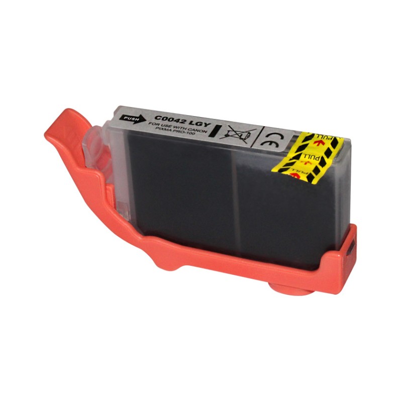 Cartouche compatible Canon CLI-42LGY gris clair
