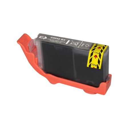 ✅ Cartouche compatible Canon CLI-42GY gris couleur gris en stock
