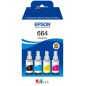 Epson 664 Lot de 4 bouteilles d'encre d'origine C13T664640