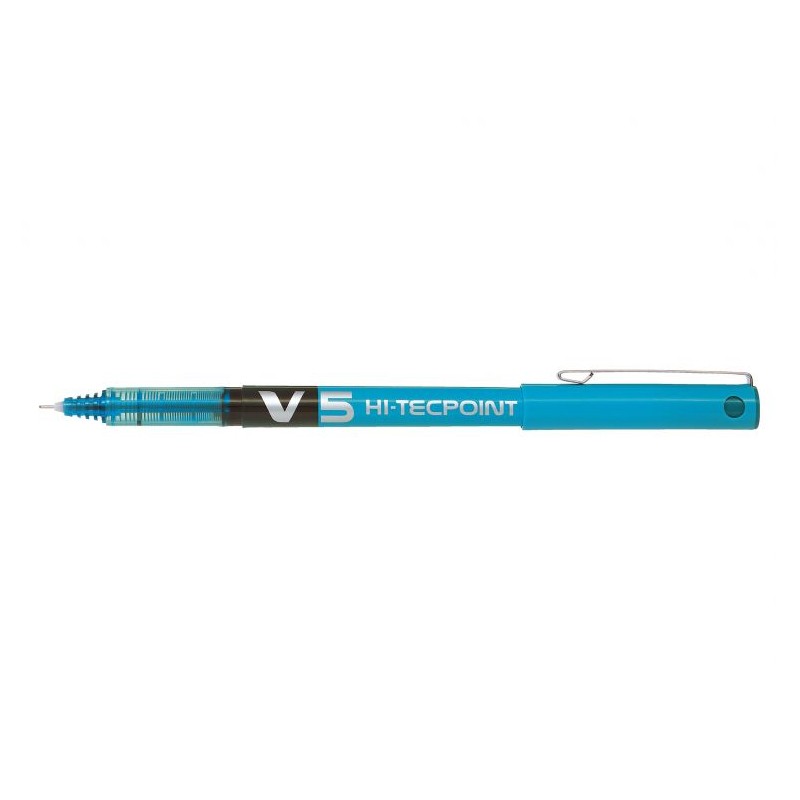 Stylo roller turquoise Pilot V5 lot de 12 Stylo roller turquoise Pilot V5 lot de 12