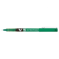 stylo roller vert pointe fine