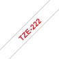 Ruban compatible Brother TZe222 - Texte rouge sur fond blanc Ruban compatible Brother TZe222 - Texte rouge sur fond blanc