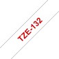 Ruban compatible Brother TZe132 - Texte rouge sur fond transparent - Largeur 12 mm x 8 mètres Ruban compatible Brother TZe132 - Texte rouge sur fond transparent - Largeur 12 mm x 8 mètres