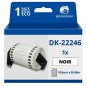 Étiquettes compatibles Brother DK22246 -Largeur 103 mm x 30,48 mètres - Texte noir sur fond blanc Étiquettes compatibles Brother DK22246 -Largeur 103 mm x 30,48 mètres - Texte noir sur fond blanc
