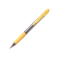 stylo jaune Pilot Super Grip