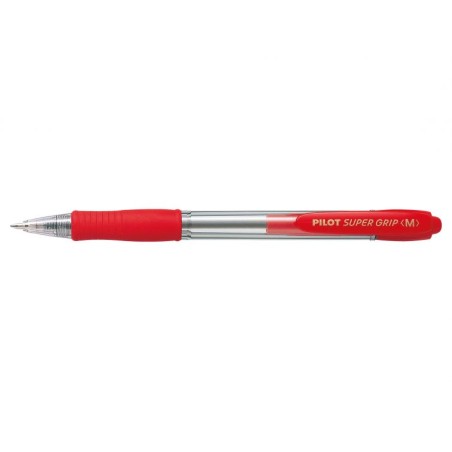 stylo bille rouge grip Pilot