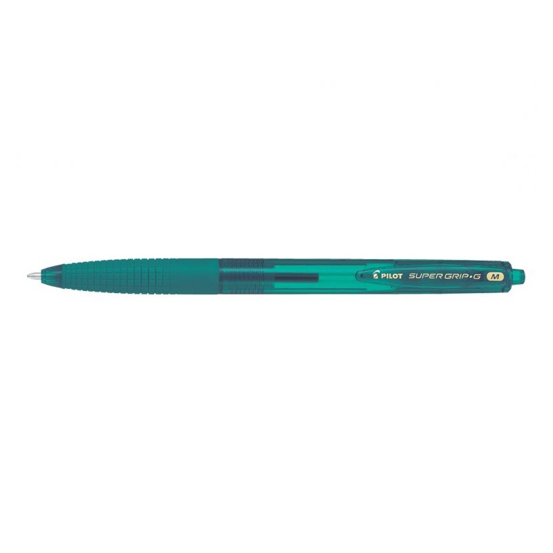 Stylo bille vert Pilot SuperGrip G lot de 12 Stylo bille vert Pilot SuperGrip G lot de 12