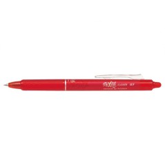 stylo gel rouge rétractable Pilot