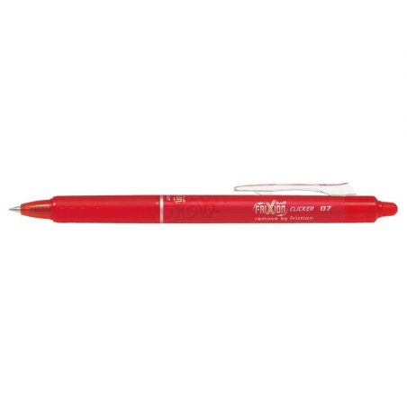 stylo gel rouge rétractable Pilot