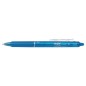 Stylo effaçable Pilot Frixion Clicker bleu clair x12