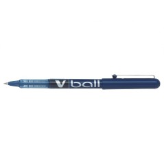 stylo roller bleu pointe fine