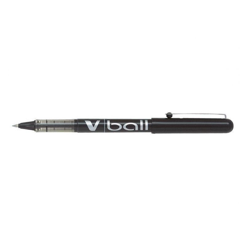 Stylo roller Pilot V Ball 07 noir lot de 12
