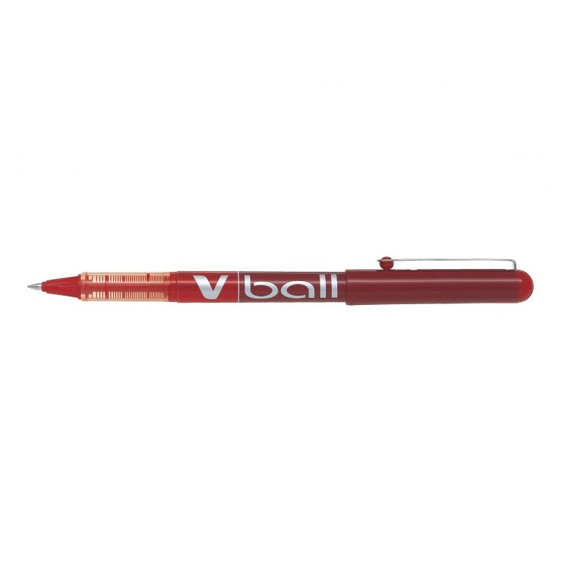 Stylo roller Pilot V Ball 05 rouge lot de 12