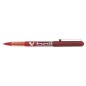 Stylo roller Pilot V Ball 05 rouge lot de 12