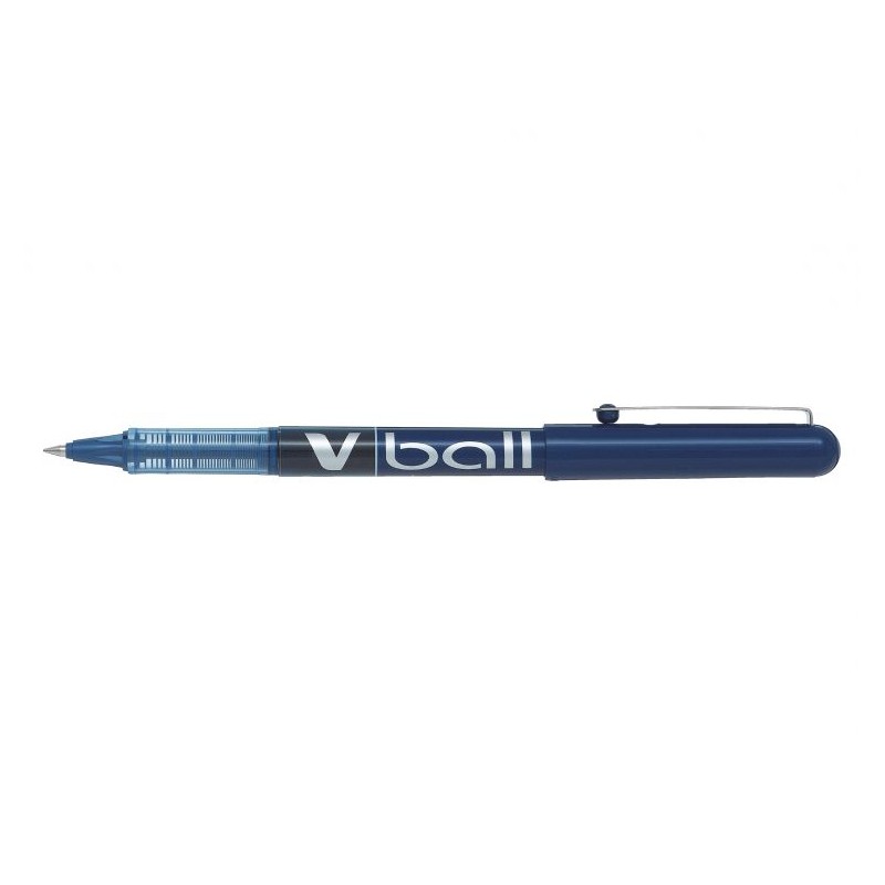 Stylo roller Pilot V Ball 05 bleu lot de 12