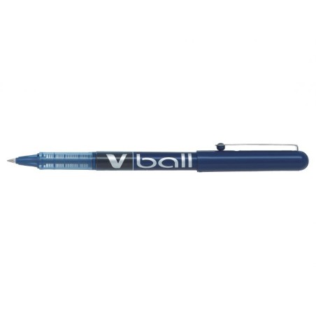 stylo roller bleu pointe fine