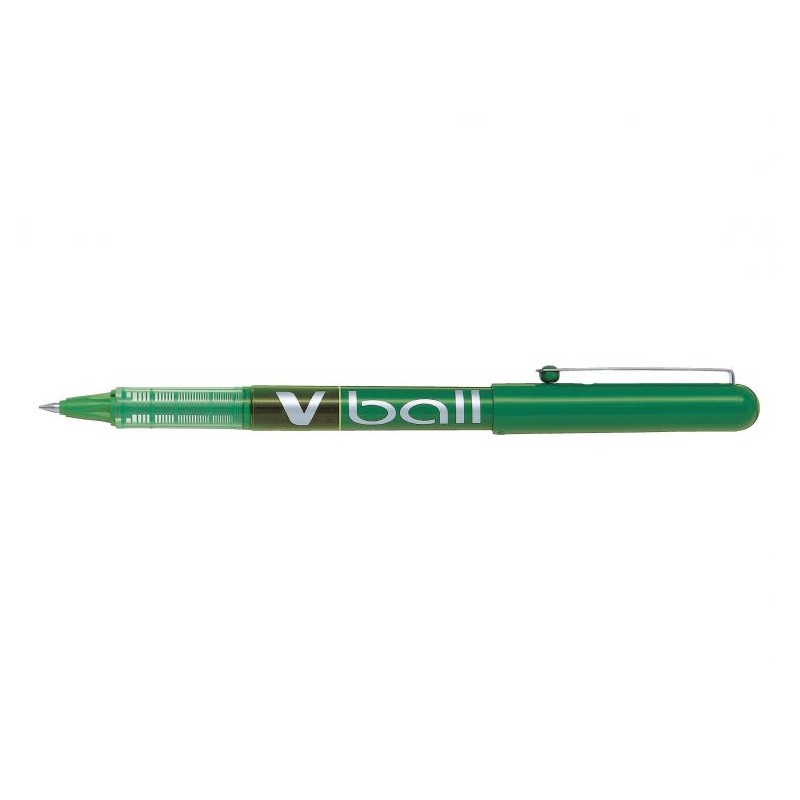 Stylo roller Pilot V Ball 05 vert lot de 12