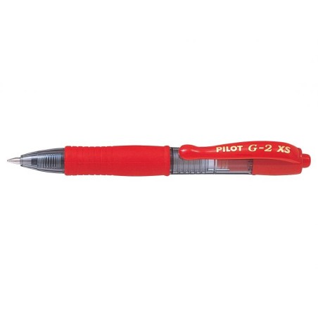 stylo gel rouge Pilot retractable