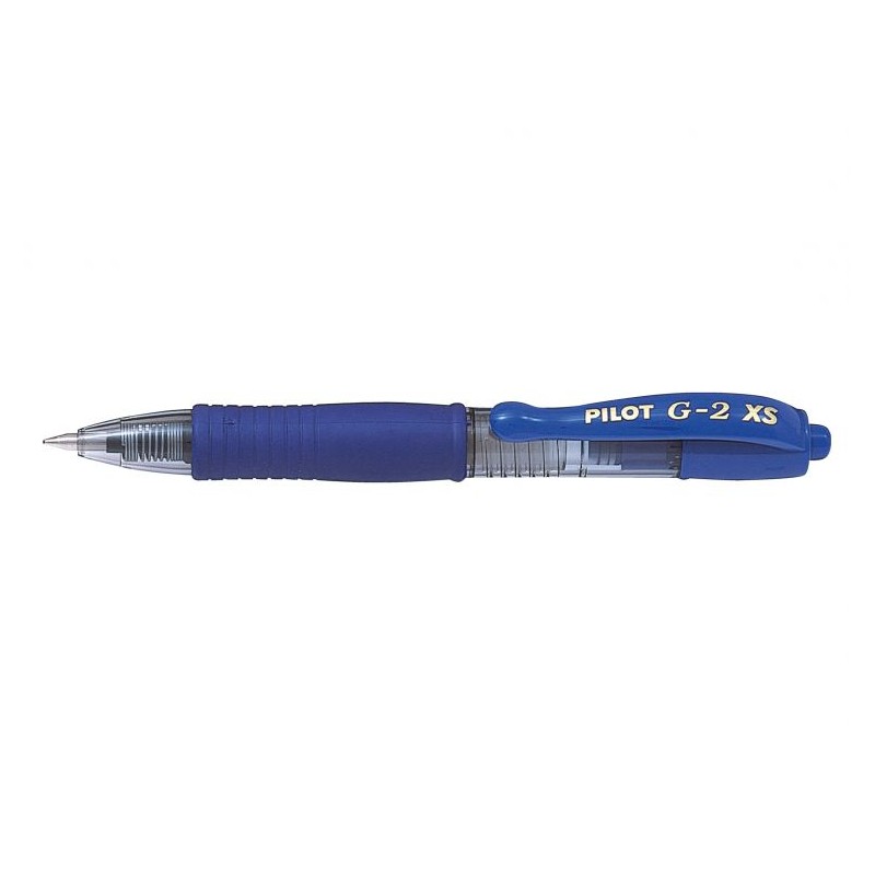 Stylo gel Pilot G2 Pixie XS bleu boîte de 12 Stylo gel Pilot G2 Pixie XS bleu boîte de 12