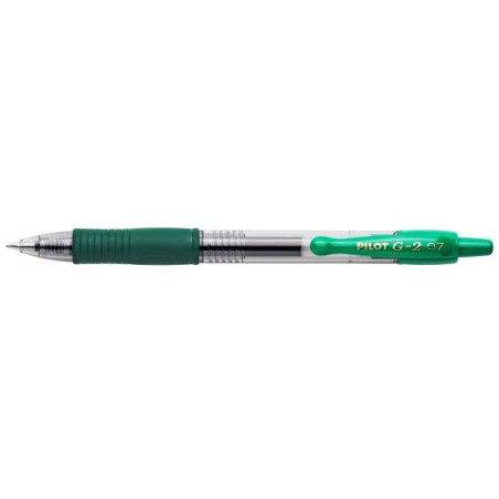 stylo gel vert Pilot G2