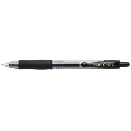 Stylo gel noir transparent Pilot