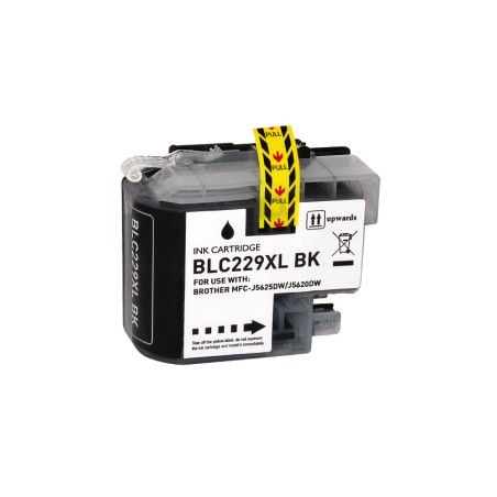 ✅ Cartouche compatible Brother LC229XXL noir couleur Noir en stock