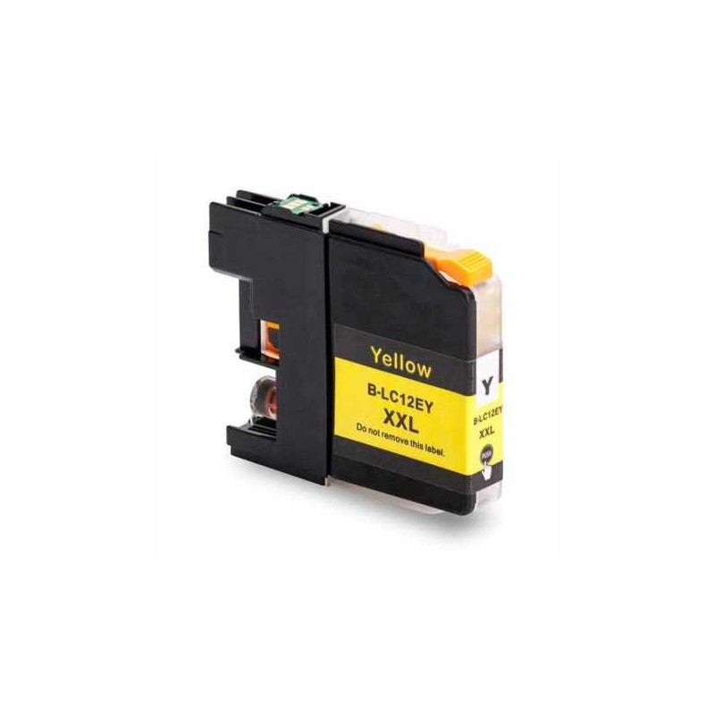 Cartouche compatible Brother LC12E jaune Cartouche compatible Brother LC12E jaune