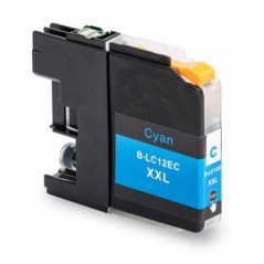 ✅ Cartouche compatible Brother LC12E cyan couleur cyan en stock