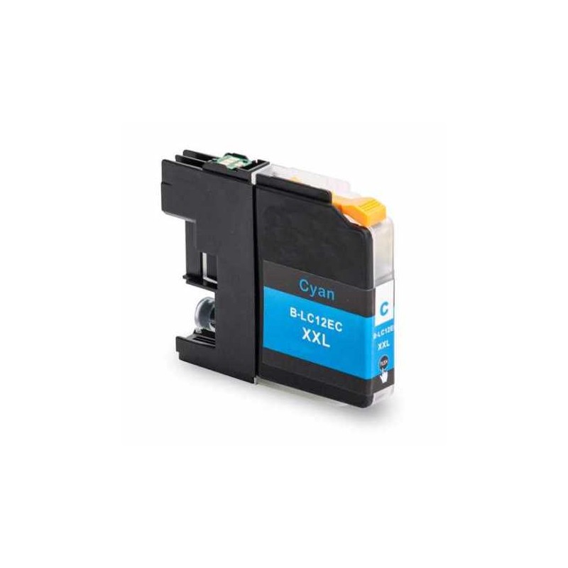 Cartouche compatible Brother LC12E cyan Cartouche compatible Brother LC12E cyan