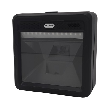 Approx lecteur de code-barres omnidirectionnel 1D/2D - Grands volumes spéciaux - Indicateur LED et bip - Déclenchement